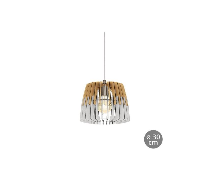 Eglo 32825 - Lámpara colgante SOTOS 1xE27/60W/230V