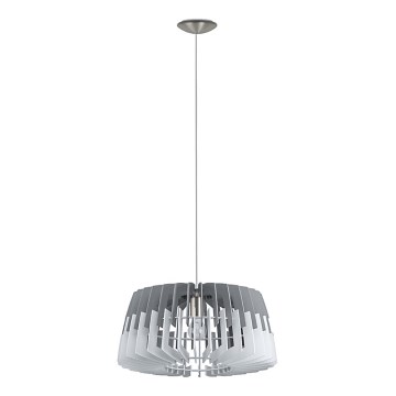 Eglo 32826 - Lámpara colgante ARTANA 1xE27/60W/230V gris 480mm