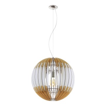 Eglo 32847 - Lámpara colgante con cable OLMERO 1xE27/60W/230V