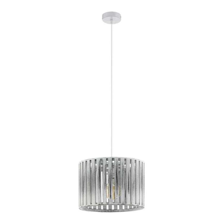Eglo 33044 - Lámpara colgante KINROSS 1xE27/60W/230V