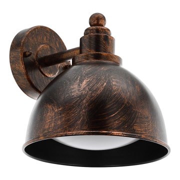 Eglo 33144 - Aplique de exterior AIROLA 1xE27/40W/230V IP44 bronce