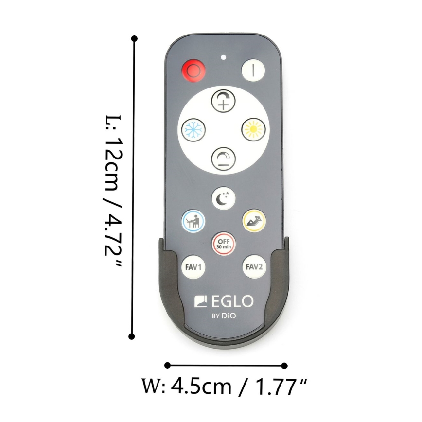 Eglo 33199 - Mando a distancia FRANCIA 1xCR2032