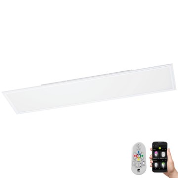Eglo 33203 - LED RGBW Panel fijo regulable SALOBRENA LED/34W/230V + control remoto