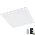 Eglo 33206 - Luminaria de techo LED RGBW regulable SALOBRENA-C LED/16W/230V 30x30 cm + mando a distancia