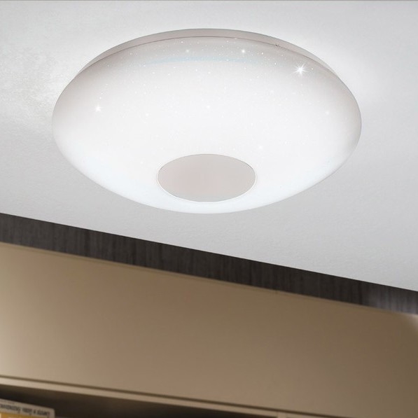 Eglo 33218 - Plafón LED RGBW regulable VOLTAGO-C LED/17W/230V 2700-6500K diá. 38 cm