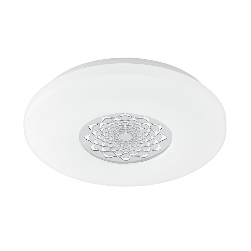 Eglo 33248 - Lámpara de techo LED RGBW regulable CAPASSO-C LED/17W/230V 2700–6500 K, Ø 34 cm