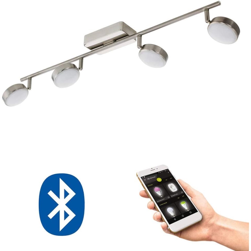 Eglo 33274 - LED RGBW Foco regulable CORROPOLI-C 4xLED/5W/230V
