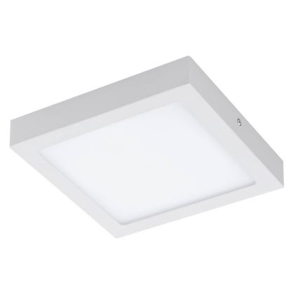 Eglo 33316 - Plafón LED RGBW regulable FUEVA-C LED/15,6W/230V 2700-6500K 22,5x22,5 cm blanco