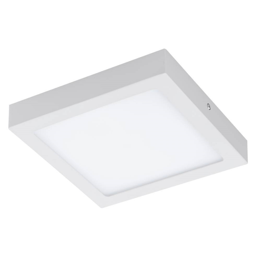 Eglo 33316 - Plafón LED RGBW regulable FUEVA-C LED/15,6W/230V 2700-6500K 22,5x22,5 cm blanco