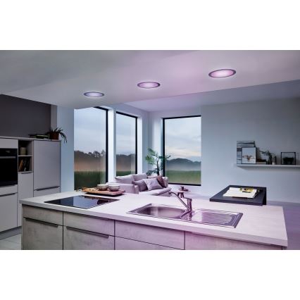 Eglo 33317 - Luminaria empotrable LED RGBW regulable FUEVA-C LED/15,6W/230V 2700-6500K Ø 22,5 cm