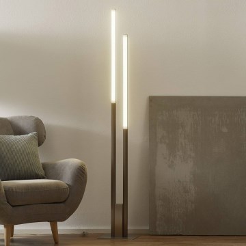 Eglo 33323 - Lámpara de pie regulable LED RGBW FRAIOLI-C LED/34W/230V 2700-6500K cromo mate