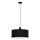 Eglo 33355 - Lámpara colgante con cable AMANI 1xE27/60W/230V Ø 53 cm negra