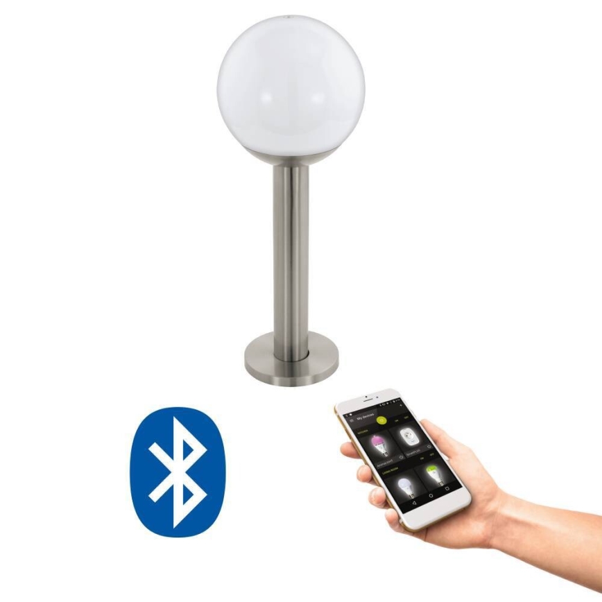 Eglo 33565 - Lámpara exterior LED regulable NISIA-C 1xE27/9W/230V 525 mm IP44