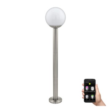Eglo 33566 - Lámpara LED regulable de exterior NISIA-C 1xE27/9W/230V 980 mm IP44