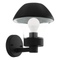 Eglo 33567 - Aplique de pared LED regulable para exterior VERLUCCA-C 1xE27/9W/230V IP44