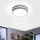 Eglo 33572 - Luminaria de techo para baño LED regulable LOCANA-C LED/14W/230V IP44 plateada