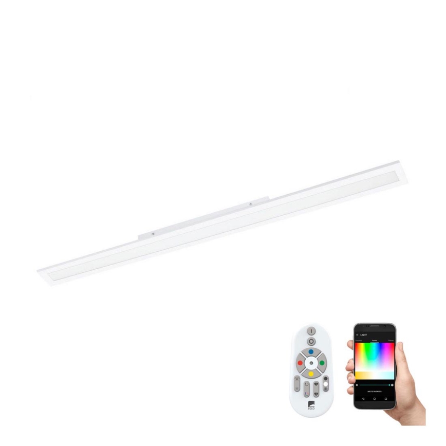 Eglo 33589 - LED RGBW Panel regulable SALOBRENA-C LED/34W/230V + control remoto