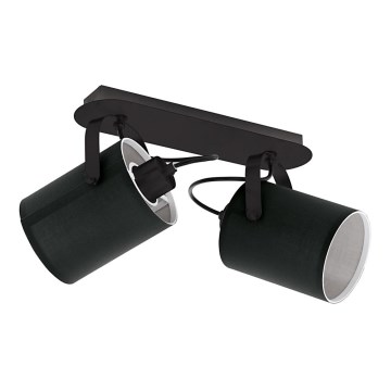 Eglo 33646 - Lámpara de focos VILLABATE 2xE27/10W/230V