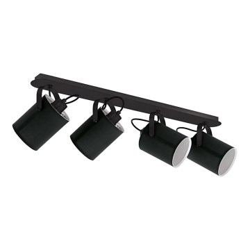 Eglo 33648 - Lámpara de techo con focos VILLABATE 4xE27/10W/230V