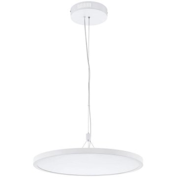 Eglo 33676 - Lámpara colgante LED RGBW regulable con cable CERIGNOLA-C LED/32W/230V 2700-6500K blanca + mando a distancia