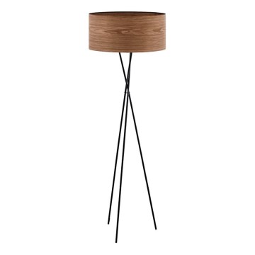 Eglo 33705 - Lámpara de pie CANNAFESCA 1xE27/60W/230V marrón/negro