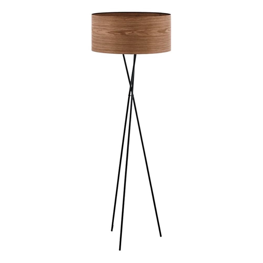 Eglo 33705 - Lámpara de pie CANNAFESCA 1xE27/60W/230V marrón/negro