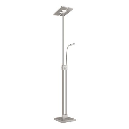 Eglo 33817 - LED Regulable táctil Lámpara de pie SOLANO LED/30W/230V + LED/4W
