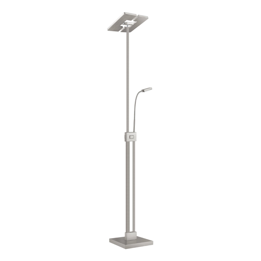 Eglo 33817 - LED Regulable táctil Lámpara de pie SOLANO LED/30W/230V + LED/4W
