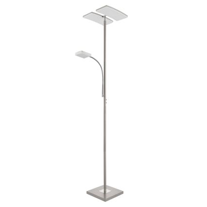 Eglo 33819 - LED Regulable táctil Lámpara de pie SOLANO LED/30W/230V + LED/4W