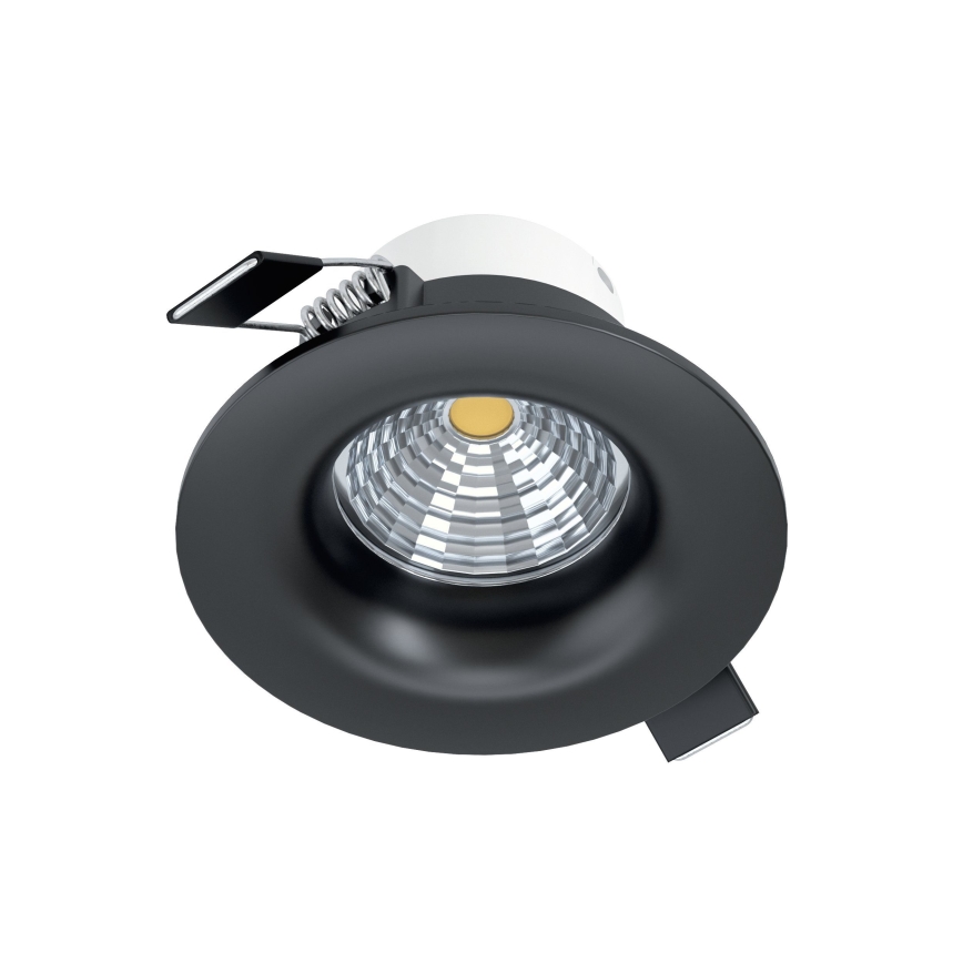 Eglo - Lámpara empotrable LED regulable LED/6W/230V negro