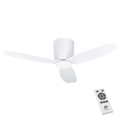 Eglo - Ventilador de techo LED LED/15W/230V + mando a distancia