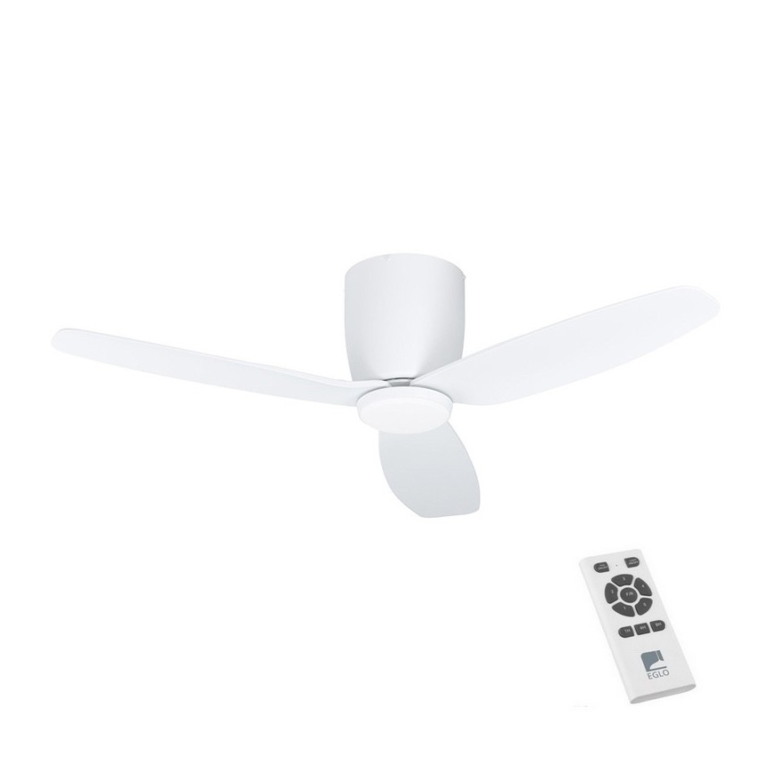 Eglo - Ventilador de techo LED LED/15W/230V + mando a distancia