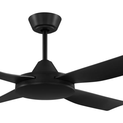 Eglo - Ventilador de techo 52W/230V negro + mando a distancia
