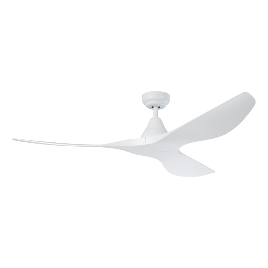 Eglo - Ventilador de techo Ø 132 cm, blanco, con mando a distancia
