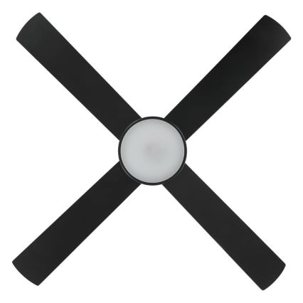 Eglo - Ventilador de techo LED/19W/230V/3000/4000/5000K Ø 122 cm negro + control remoto