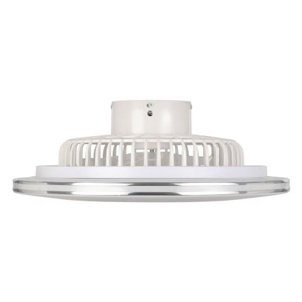 Eglo - Ventilador de techo LED regulable 3xLED/12,6W/230V Ø 55 cm blanco + mando a distancia