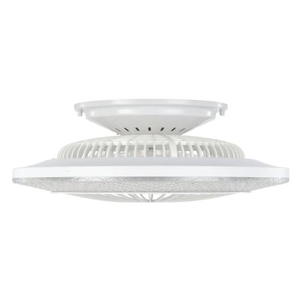 Eglo - Ventilador de techo LED regulable 3xLED/12,6W/230V 2700-6500K Ø 55 cm blanco + mando a distancia