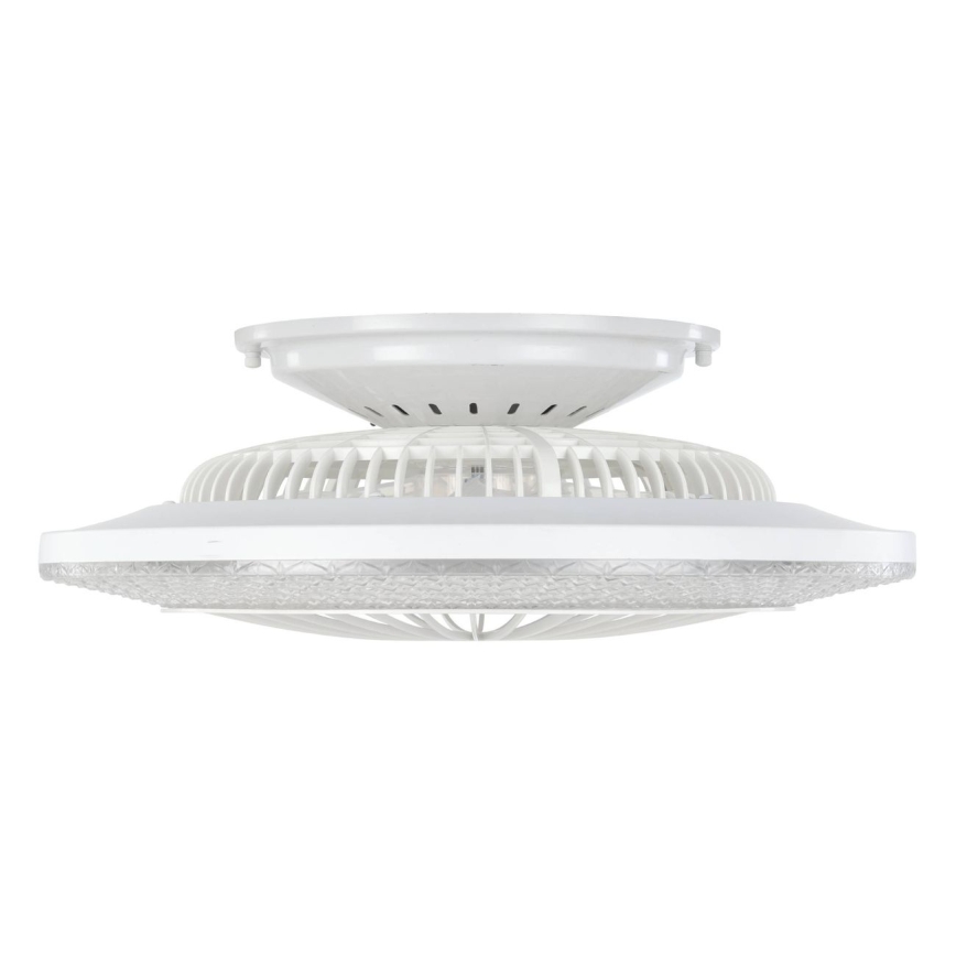 Eglo - Ventilador de techo LED regulable 3xLED/12,6W/230V 2700-6500K Ø 55 cm blanco + mando a distancia