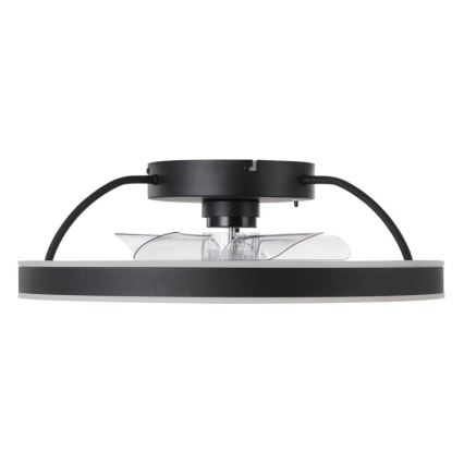 Eglo - Ventilador de techo LED RGBW regulable LED/36W/230V 3000-6500K Ø 50 cm negro + mando a distancia