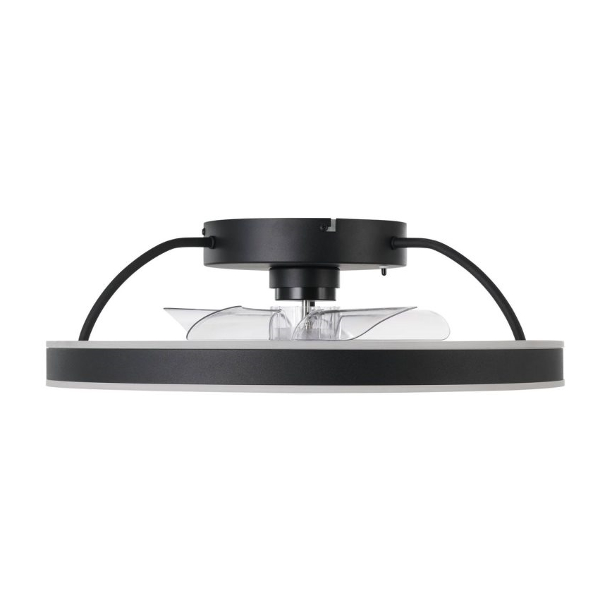 Eglo - Ventilador de techo LED RGBW regulable LED/36W/230V 3000-6500K Ø 50 cm negro + mando a distancia