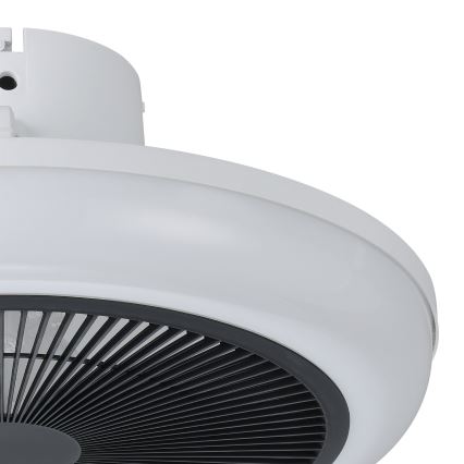 Eglo - Ventilador de techo LED regulable 3xLED/8,5W/230V 2700-6500K diámetro 45,5 cm negro + mando a distancia