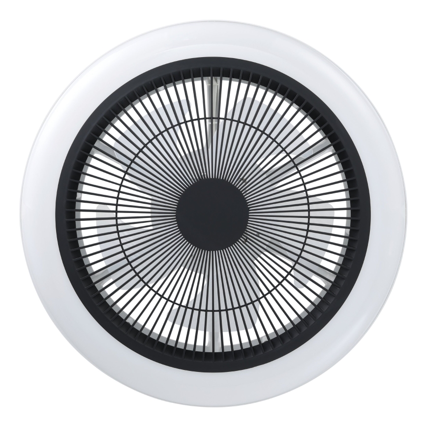 Eglo - Ventilador de techo LED regulable 3xLED/8,5W/230V 2700-6500K diámetro 45,5 cm negro + mando a distancia