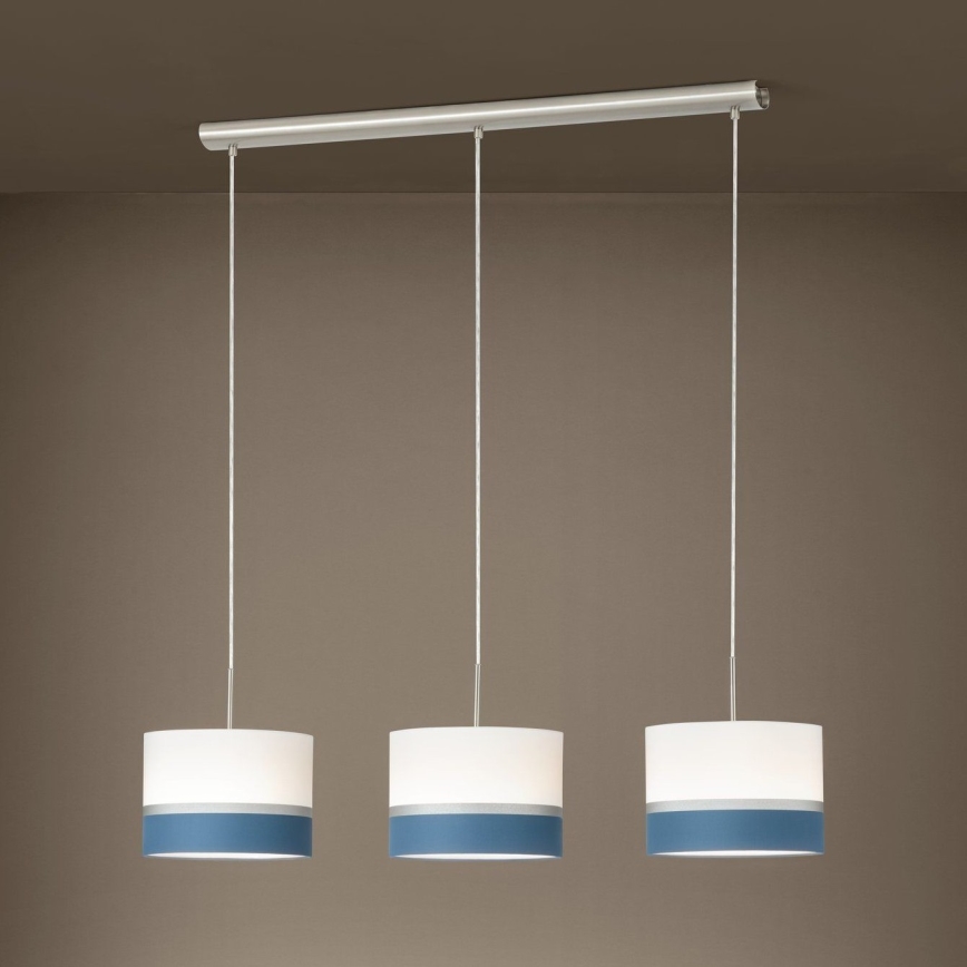 Eglo 38555 - Lámpara colgante SPALTINI 3xE27/60W/230V