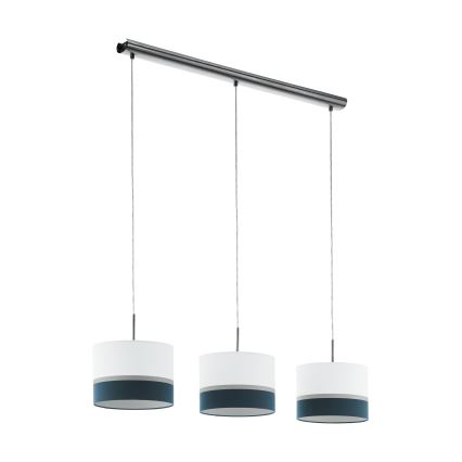 Eglo 38555 - Lámpara colgante SPALTINI 3xE27/60W/230V