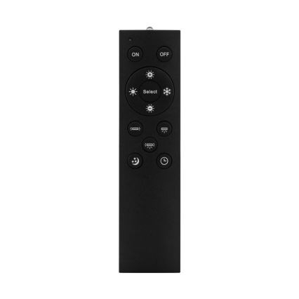 Eglo - Plafón LED regulable LED/26,2W/230V 2700-6500K negro + control remoto