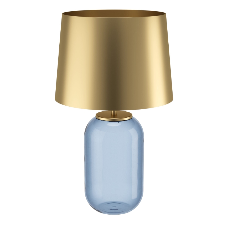 Eglo - Lámpara de mesa 1xE27/40W/230V dorado/azul