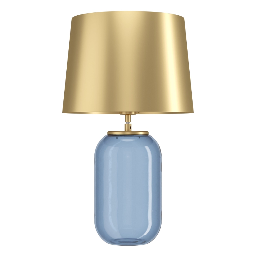 Eglo - Lámpara de mesa 1xE27/40W/230V dorado/azul