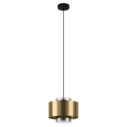 Eglo - Lámpara colgante 1xE27/40W/230V dorado
