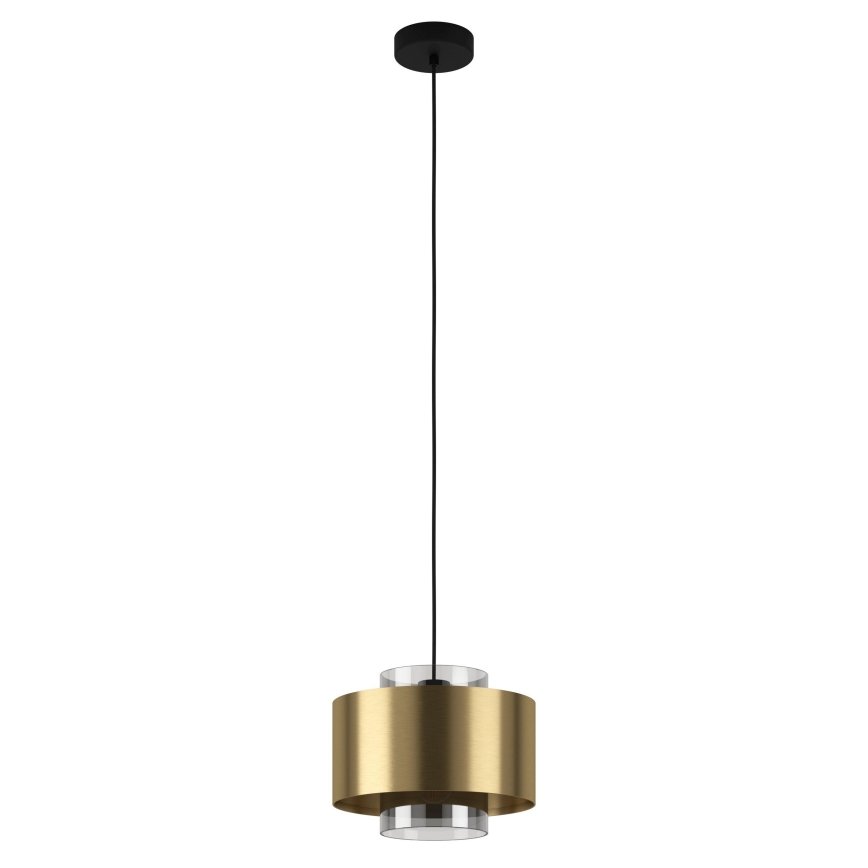 Eglo - Lámpara colgante 1xE27/40W/230V dorado