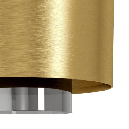 Eglo - Lámpara colgante 1xE27/40W/230V dorado